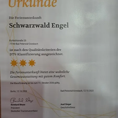 Schwarzwald Engel Lejlighed *